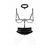 Портупея Obsessive Premisis Black harness S/M/L — Просмотреть изображение 2
