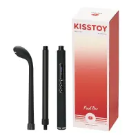 Електростимулятор з вібрацією KISSTOY Find Her, 3 насадки + подовжувач — Просмотреть изображение 1