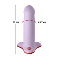 Фалоімітатор Fun Factory AMOR Purple, довжина 14,6 см, діаметр 3,7 см, вигнутий — Просмотреть изображение 3