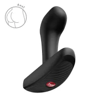 Анальна пробка з вібрацією Fun Factory Bootie Vibe Black, 12 режимів — Переглянути зображення 3