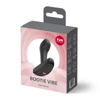 Анальна пробка з вібрацією Fun Factory Bootie Vibe Black, 12 режимів — Переглянути зображення 9