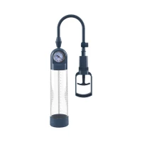 Вакуумна помпа для пеніса Boners Penispump With Pressure Gauge — Переглянути зображення 3