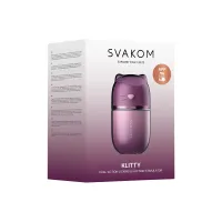 Смарт куні-імітатор Svakom Klitty, з язичком, лиже, смокче та вібрує — Переглянути зображення 4