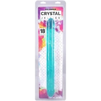 Фалоімітатор двосторонній Doc Johnson Crystal Jellies Double Dong — Просмотреть изображение 2