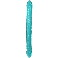 Фалоімітатор двосторонній Doc Johnson Crystal Jellies Double Dong — Просмотреть изображение 1