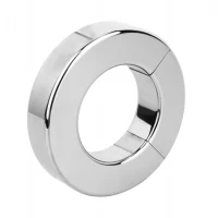 Ерекційне кільце Bedroom Fantasies:Magnetic Cockring - Silver — Просмотреть изображение 2