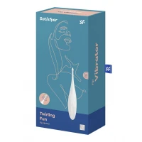 Вібратор для клітора Satisfyer Twirling Fun White — Переглянути зображення 6