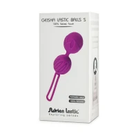 Вагінальні кульки Adrien Lastic Geisha Lastic Balls Mini Violet (S), діаметр 3,4 см, маcа 85 г — Переглянути зображення 3