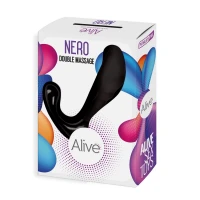 Найдешевший масажер простати Alive Nero для новачків, силікон і пластик, відмінно для старту — Переглянути зображення 2