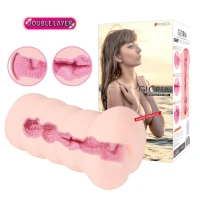 Мастурбатор-вагіна двошаровий Kokos Gloria Double Layer — Переглянути зображення 8