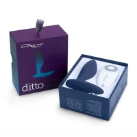 Анальна смарт-вібропробка We-Vibe Ditto Moonlight Blue з пультом ДК — Переглянути зображення 15