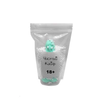 Мило у формі пеніса Чистий Кайф Turquoise size L, крафтове мило-член, натуральне — Переглянути зображення 4