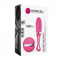 Віброяйце Dorcel Secret Delight Magenta з пультом ДК, з турборежимом і голосовим керуванням — Переглянути зображення 7
