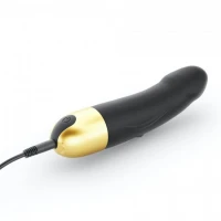 Вібратор Dorcel Real Vibration S Gold 2.0, діаметр 3,7см, перезаряджуваний, для точки G — Переглянути зображення 2