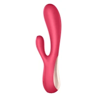Смарт вібратор-кролик Satisfyer Mono Flex Red, 2 мотори, керування через інтернет — Просмотреть изображение 3