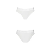 Трусики з прозорою вставкою Passion PS002 PANTIES XL, white — Переглянути зображення 4