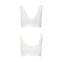 Спортивный топ из эластичного хлопка Passion PS005 TOP M, white