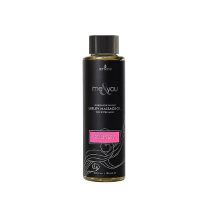 Масажна олія Sensuva — Me&You Pink Grapefruit & Vanilla Bean (125 мл) з феромонами