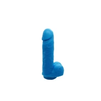Мило у формі пеніса Чистий Кайф Blue size S, крафтове мило-член, натуральне — Просмотреть изображение 1