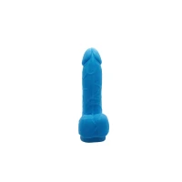 Мило у формі пеніса Чистий Кайф Blue size S, крафтове мило-член, натуральне — Просмотреть изображение 2