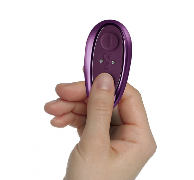 Жіночий вібратор для оргазму без рук Rocks Off Rock Chick Diva Purple, пульт ДК