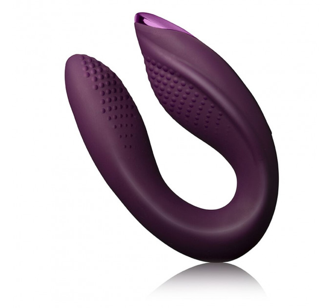 Жіночий вібратор для оргазму без рук Rocks Off Rock Chick Diva Purple, пульт ДК