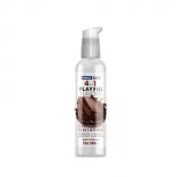 Розпродаж! Лубрикант на водній основі Swiss Navy 4in1 Chocolate Sensation 118 мл (термін 24.09.2026) — Переглянути зображення 1