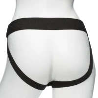 Страпон унісекс Doc Johnson Body Extensions – Be Risque, вібрація, пульт керування, порожня насадка — Переглянути зображення 5