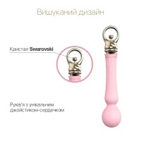 Вібромасажер із підігрівом Zalo Sweet Magic - Confidence Wand Fairy Pink — Переглянути зображення 3