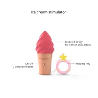 Вібратор-морозиво Love To Love CAND'ICE — RASPBERRY JOLLY — Переглянути зображення 2
