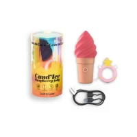 Вібратор-морозиво Love To Love CAND'ICE — RASPBERRY JOLLY — Переглянути зображення 5
