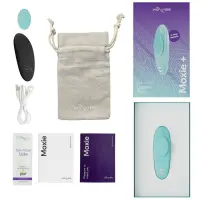 Смарт-вібратор у трусики We-Vibe Moxie+ Aqua, оновлений пульт ДК — Просмотреть изображение 2