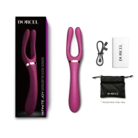 Вібратор-стимулятор Dorcel INFINITE JOY PLUM, багатофункціональний, унісекс — Просмотреть изображение 10