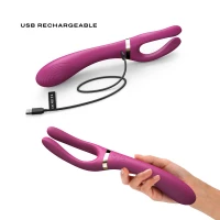 Вібратор-стимулятор Dorcel INFINITE JOY PLUM, багатофункціональний, унісекс — Просмотреть изображение 6