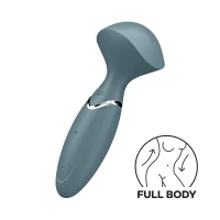 Вібромасажер Satisfyer Mini Wand-er Grey — Переглянути зображення 1