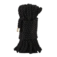 Розкішна мотузка для Шибарі Zalo Bondage Rope Black — Переглянути зображення 1