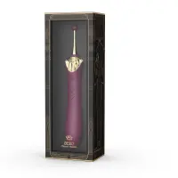 Мультифункціональний вібратор Zalo — Bess 2 Velvet Purple, 4 насадки, підігрів — Переглянути зображення 11