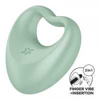 Вібратор на палець та ерекційне кільце 2в1 Satisfyer Perfect Pair 3 — Переглянути зображення 1