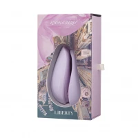 Вакуумний кліторальний стимулятор Womanizer Liberty Lilac, магнітна кришка, 2 насадки — Просмотреть изображение 7