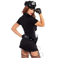 Еротичний костюм поліціянтки Leg Avenue Dirty Cop S/M, 6 предметів — Просмотреть изображение 2
