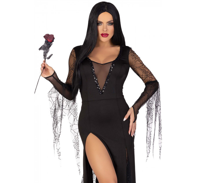 Костюм Мортіші Аддамс Leg Avenue Sexy Spooky Morticia S