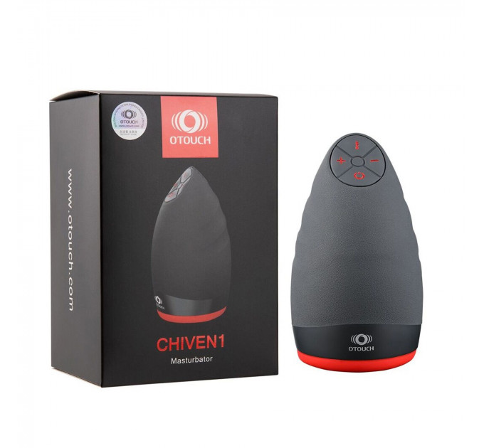 Премиальный мастурбатор Otouch CHIVEN 1, 6 режимов вибрации, 3 уровня интенсивности, подогрев