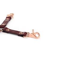 Шкіряна хрестовина Liebe Seele Wine Red Hogtie — Переглянути зображення 4