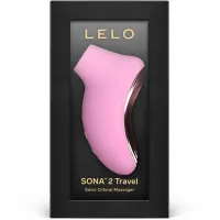 Звуковий стимулятор клітора LELO SONA 2 Travel Pink, тревел-версія, 12 режимів — Переглянути зображення 4