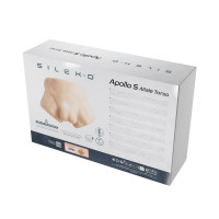 Полуторс с фаллоимитатором на присоске SilexD Apollo S Male Torso Caramel — Просмотреть изображение 7