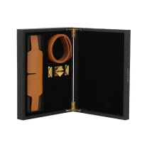 Маска на очі LOCKINK Blindfold Kit, коричнева, натуральна шкіра, регульований обсяг — Переглянути зображення 10