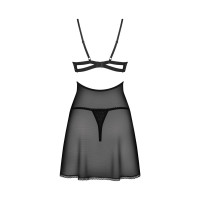 Бэби-долл Obsessive Nutris babydoll & thong XS/S