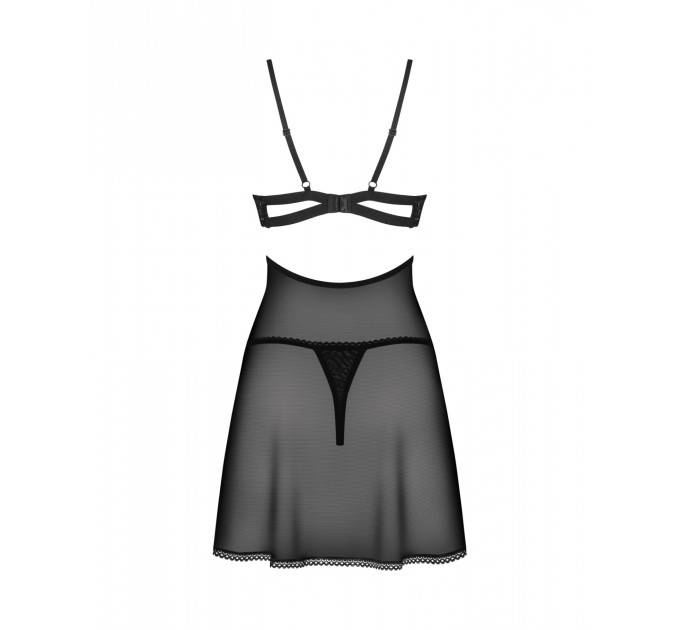 Бебі-дол Obsessive Nutris babydoll & thong XS/S