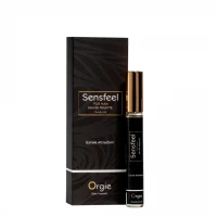 Чоловічі парфуми з феромонами Orgie – Sensfeel for Man Travel Size (10 мл), цитрусово-деревний аромат — Переглянути зображення 1