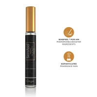 Чоловічі парфуми з феромонами Orgie – Sensfeel for Man Travel Size (10 мл), цитрусово-деревний аромат — Переглянути зображення 4